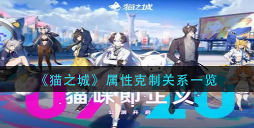 猫之城属性克制系统详解