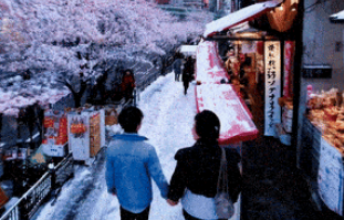 Sora生成的东京雪景视频