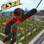火柴人蜘蛛侠绳索英雄冒险v1.3 无限钻石版
